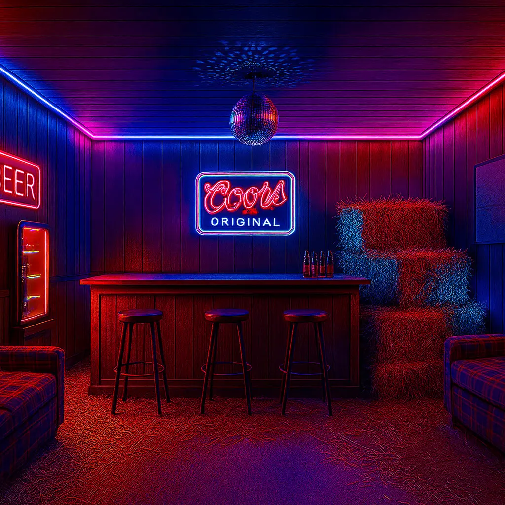 Basement Rodeo room (purple)